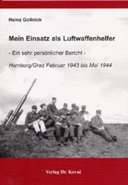 Cover von Mein Einsatz als Luftwaffenhelfer