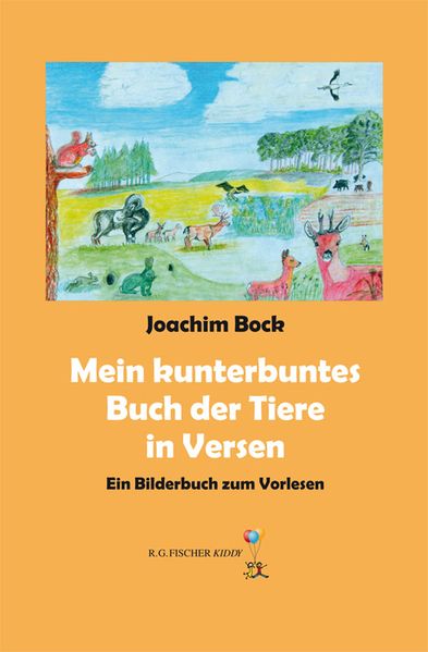 Cover von Mein kunterbuntes Buch der Tiere in Versen