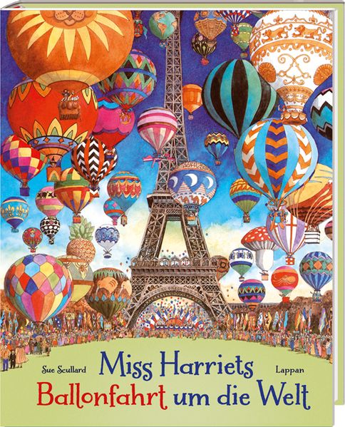 Cover von Miss Harriets Ballonfahrt um die Welt
