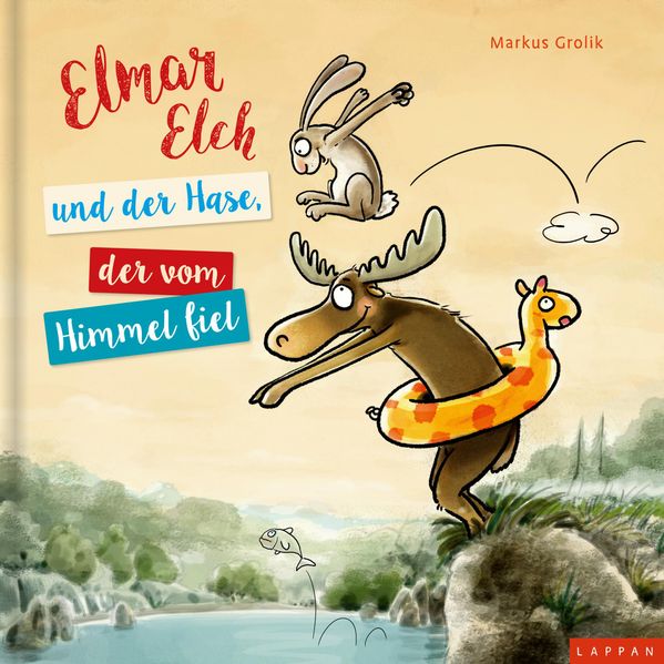 Cover von Elmar Elch und der Hase, der vom Himmel fiel