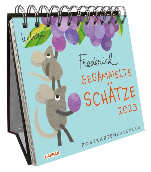 Cover von Frederick – Gesammelte Schätze 2023 – Postkartenkalender (Frederick von Leo Lionni)