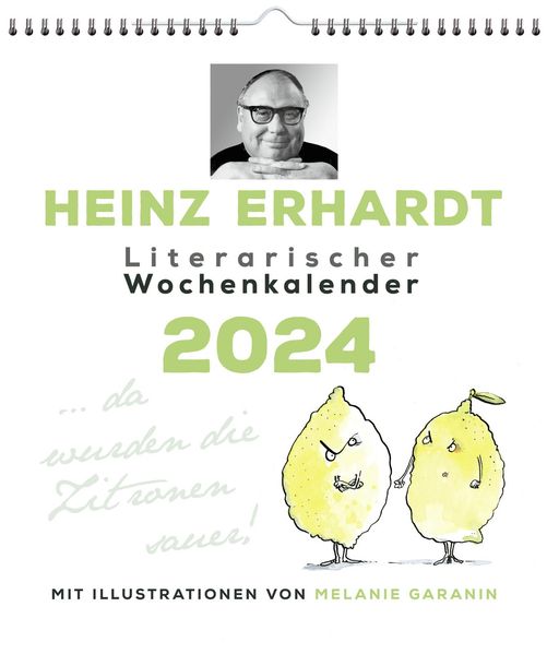 Cover von Heinz Erhardt – Literarischer Wochenkalender 2024