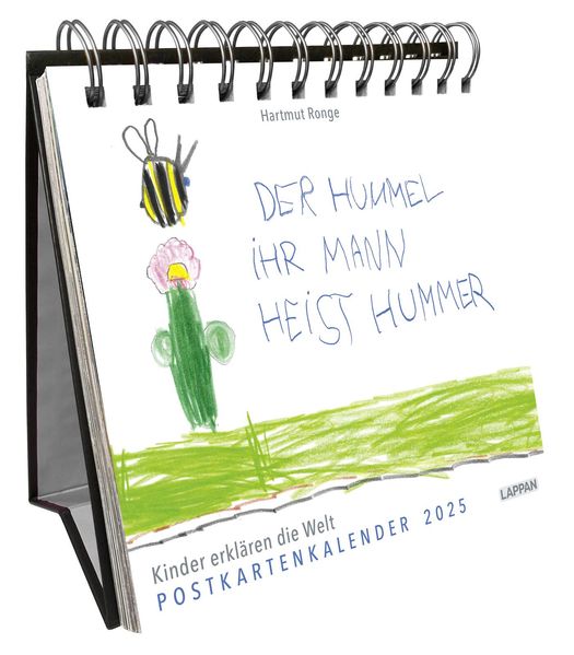 Cover von Der Hummel ihr Mann heist Hummer – Postkartenkalender 2025