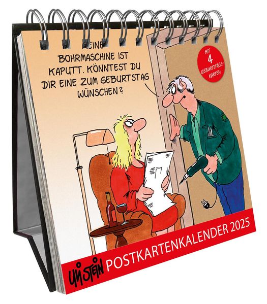 Cover von Uli Stein Postkartenkalender 2025