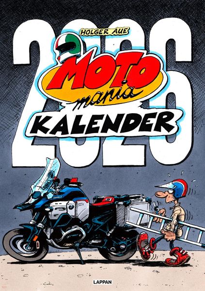 Cover von MOTOmania Kalender 2026: Monatskalender im Großformat