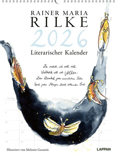 Cover von Rilke-Kalender 2026 – Wandkalender
