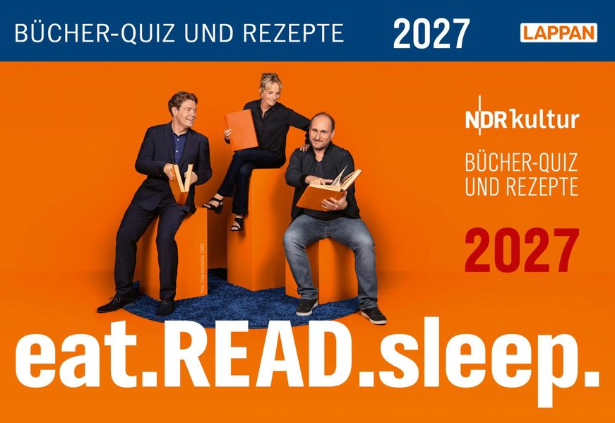 Cover von eat.READ.sleep Tageskalender 2027