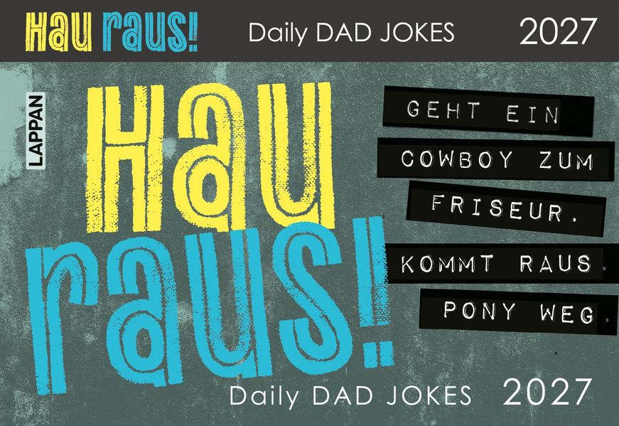 Cover von HAU RAUS! Daily Dad Jokes 2027