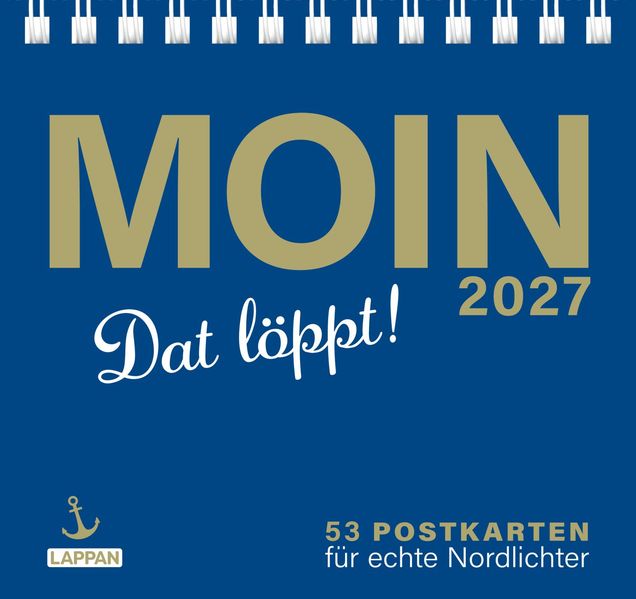 Cover von MOIN!: Postkartenkalender 2027