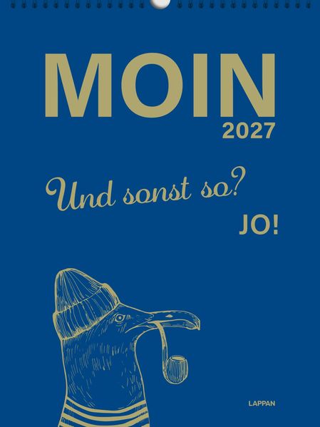 Cover von MOIN!: Wandkalender 2027 – Watt mutt, dat mutt
