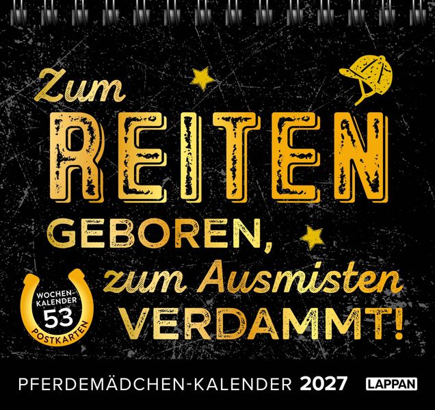 Cover von Pferdemädchen 2027 – Zum Reiten geboren, zum Ausmisten verdammt