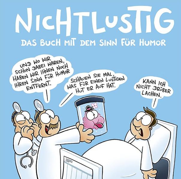 Cover von NICHTLUSTIG Das Buch mit Sinn für Humor