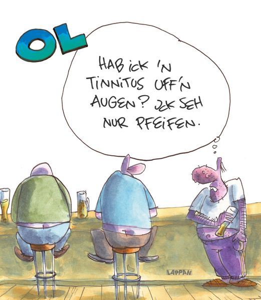 Cover von Hab ick’n Tinnitus uff’n Augen?