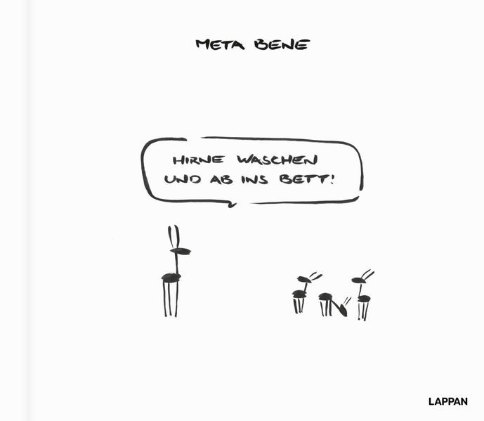 Cover von meta bene – Hirne waschen und ab ins Bett