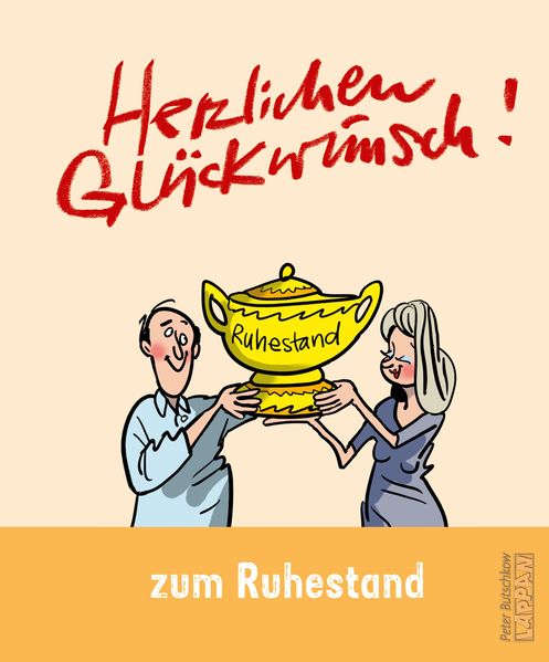 Cover von Herzlichen Glückwunsch zum Ruhestand