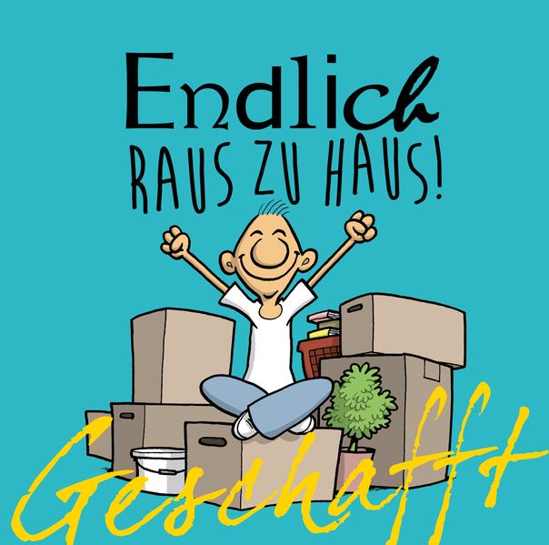 Cover von Geschafft! Endlich raus zu Haus!