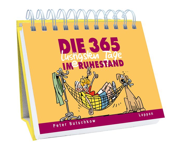 Cover von Die 365 lustigsten Tage im Ruhestand