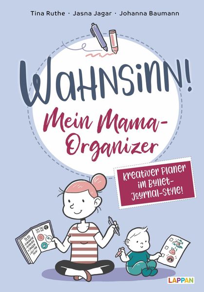 Cover von Wahnsinn! Mein Mama-Organizer: Termine eintragen und Erinnerungen sammeln