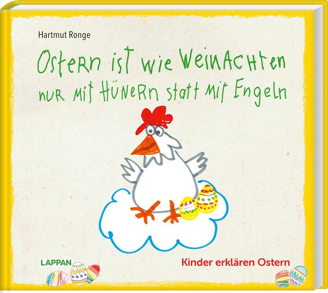 Cover von Ostern ist wie Weinachten – nur mit Hünern statt mit Engeln