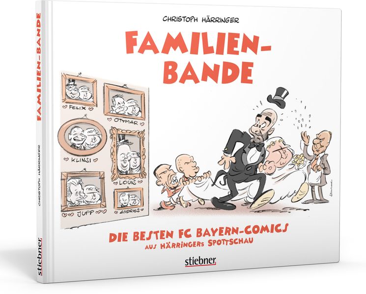 Cover von Härringers Spottschau Special: Familienbande – Die besten FC-Bayern-Comics