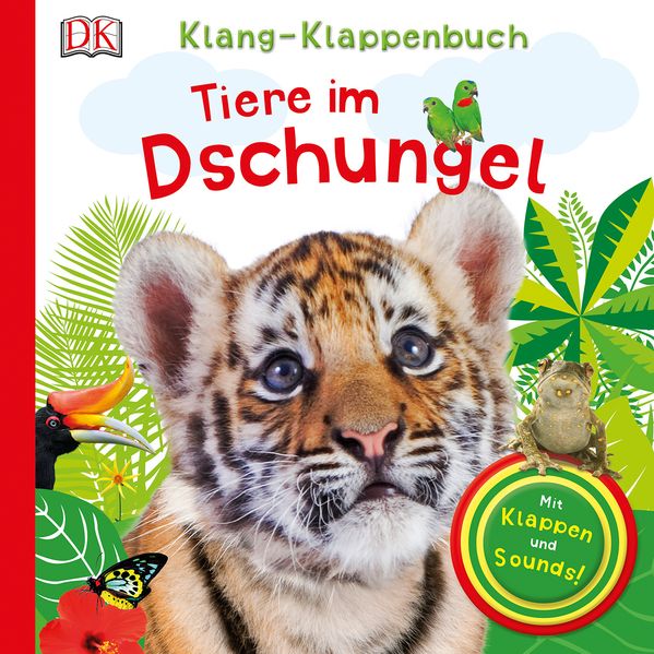 Cover von Klang-Klappenbuch Tiere im Dschungel