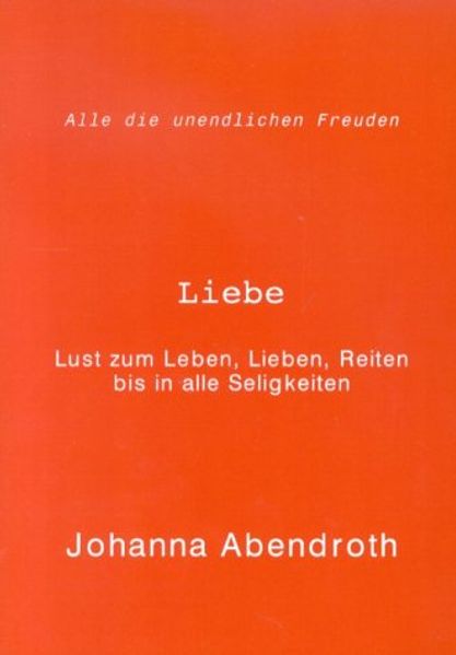 Cover von Liebe