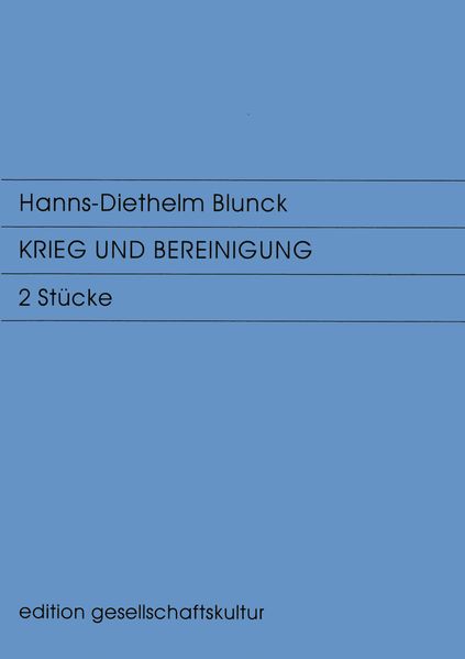 Cover von Krieg und Bereinigung