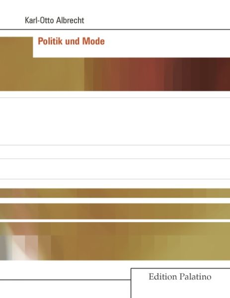 Cover von Politik und Mode