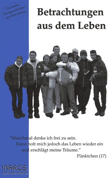 Cover von Betrachtungen aus dem Leben