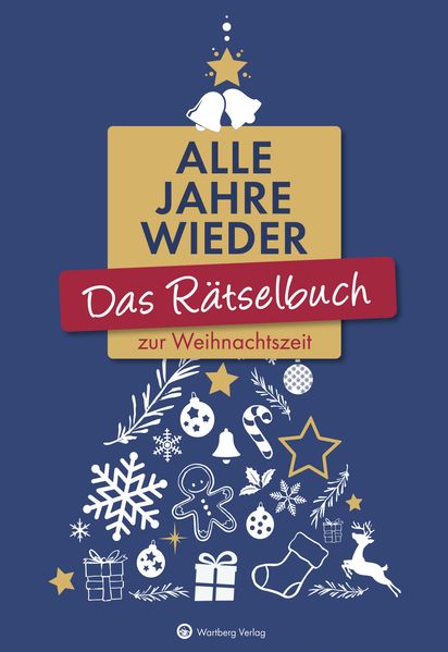 Cover von Das Rätselbuch zur Weihnachtszeit
