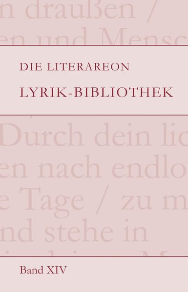 Cover von Die Literareon Lyrik-Bibliothek – Band 14