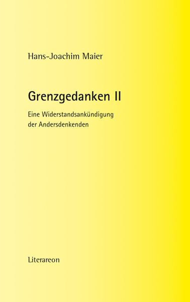 Cover von Grenzgedanken II