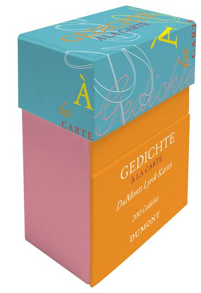 Cover von Gedichte à la carte
