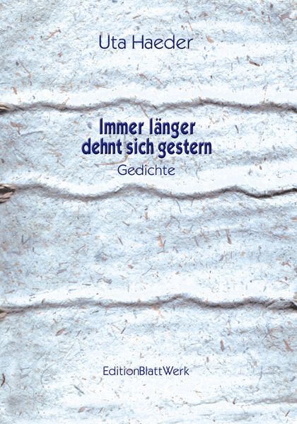 Cover von Immer länger dehnt sich gestern