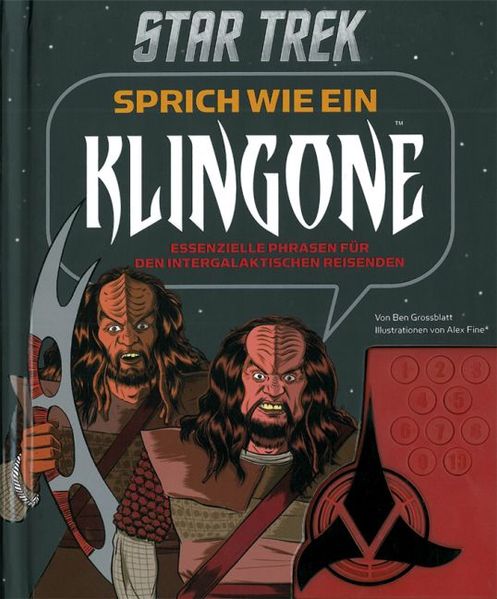 Cover von Star Trek – Sprich wie ein Klingone, Buch mit Soundkonsole
