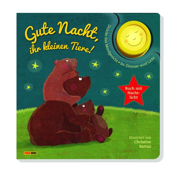 Cover von Gutenachtgeschichtenbuch mit Nachtlicht