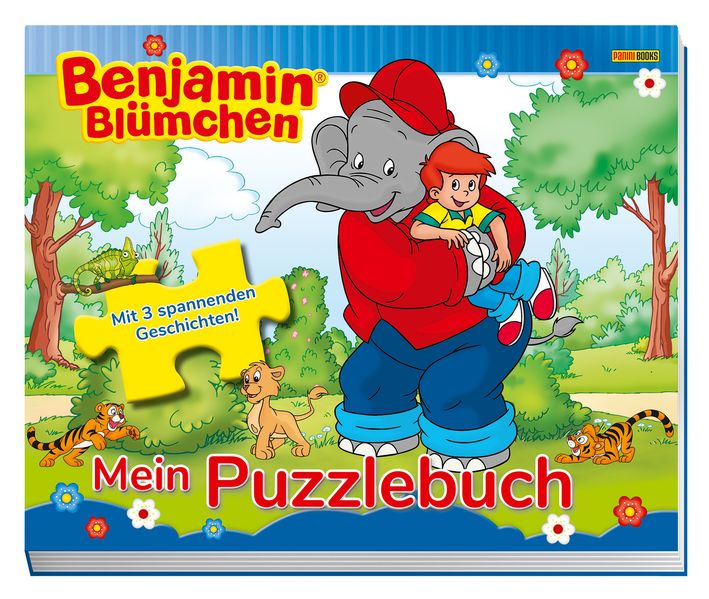 Cover von Benjamin Blümchen: Mein Puzzlebuch