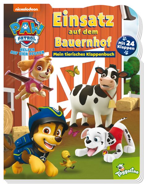 Cover von PAW Patrol: Einsatz auf dem Bauernhof: Mein tierisches Klappenbuch