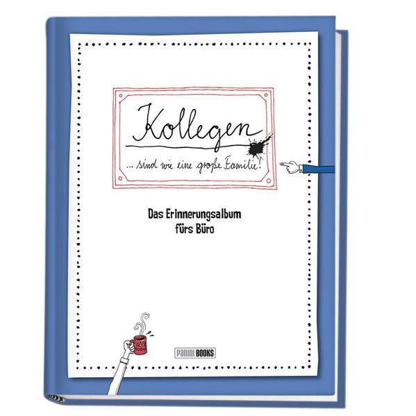 Cover von Kollegen … sind wie eine große Familie – Das Erinnerungsalbum fürs Büro