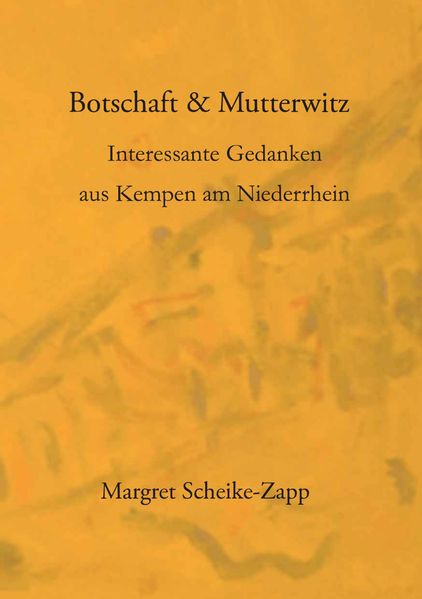Cover von Botschaft & Mutterwitz