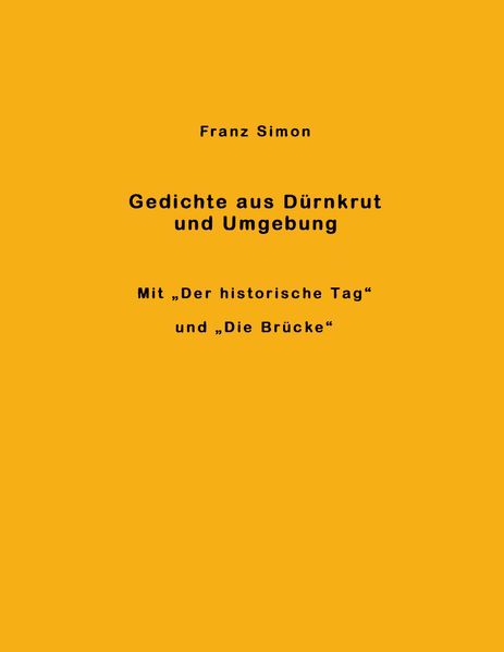 Cover von Gedichte aus Dürnkrut und Umgebung