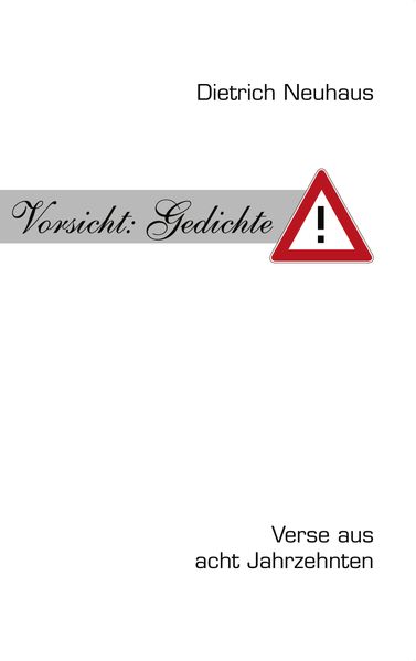 Cover von Vorsicht: Gedichte