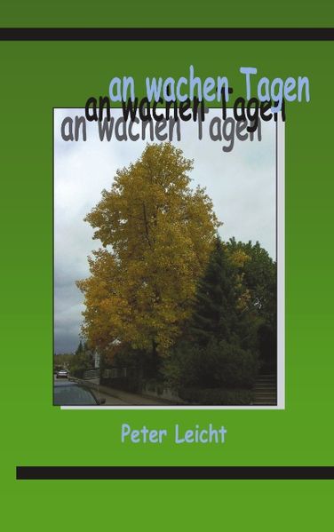 Cover von An wachen Tagen Teil I
