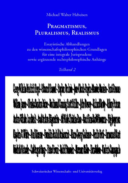 Cover von Pragmatismus, Pluralismus, Realismus