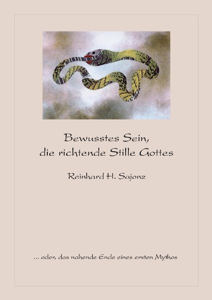 Cover von Bewusstes Sein, die richtende Stille Gottes