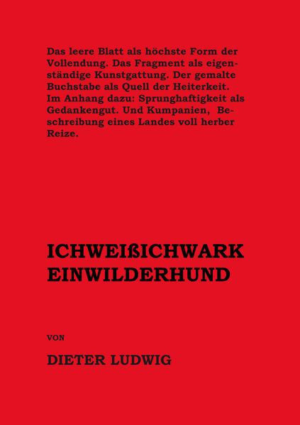 Cover von ICHWEIßICHWARKEINWILDERHUND