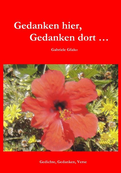 Cover von Gedanken hier, Gedanken dort …