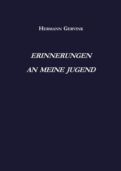 Cover von Erinnerungen an meine Jugend