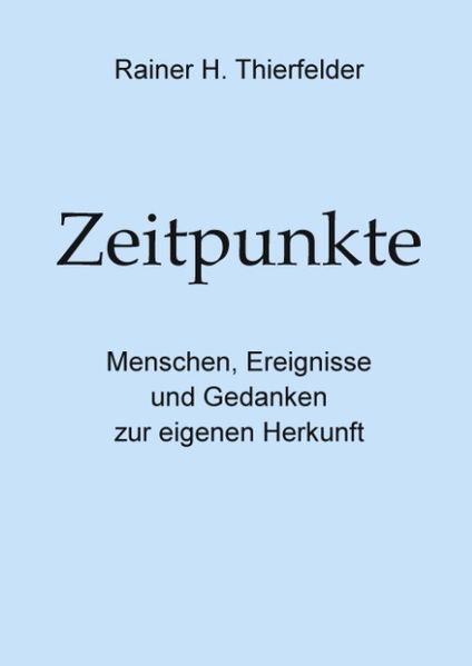 Cover von Zeitpunkte