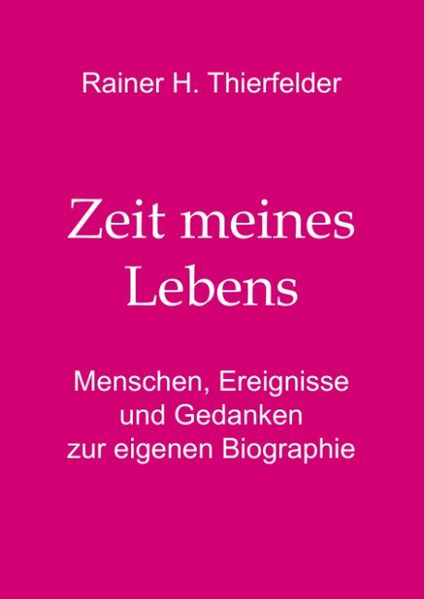 Cover von Zeit meines Lebens